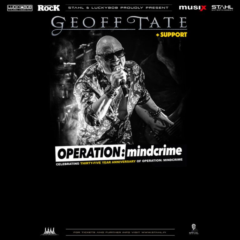 GEOFF TATE + Support - 35 Years Operation Mindcrime