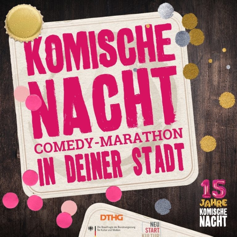 DIE KOMISCHE NACHT 2023 - Der Comedy-Marathon in Mainz