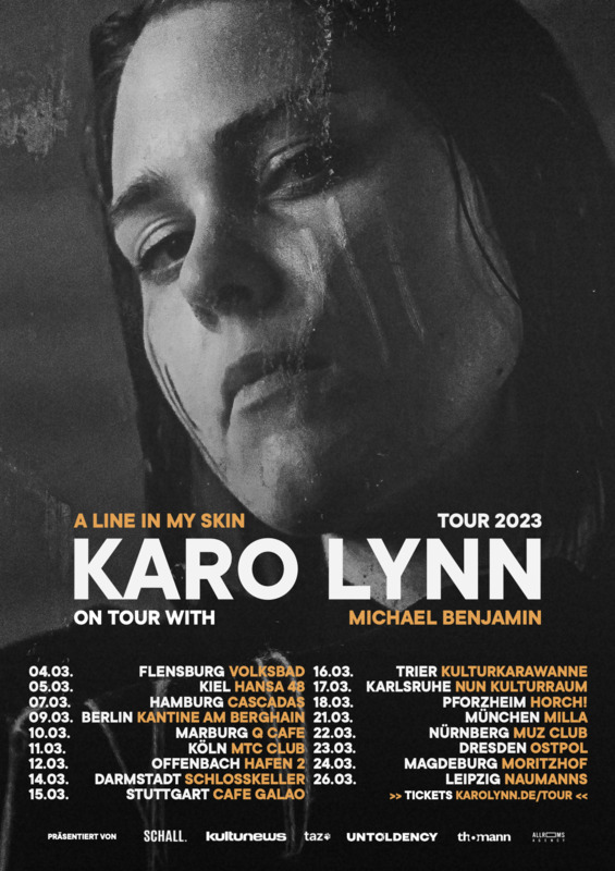 Karo Lynn & Michael Benjamin - A Line in y Skin Tour 2023